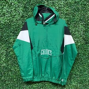 STARTER 🏀 (BOSTON CELTICS) 🍀 PULLOVER JACKET